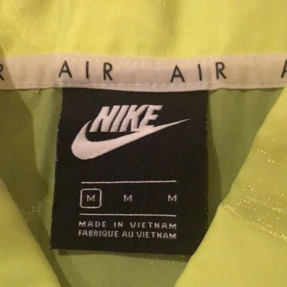 Nike Air Sheer Fluorescent Green Jacket - Picture 3 of 3